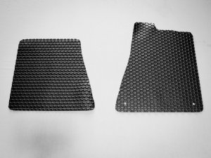 Alfa Romeo 4C Floor Mats - All Weather Rubber - Hexo